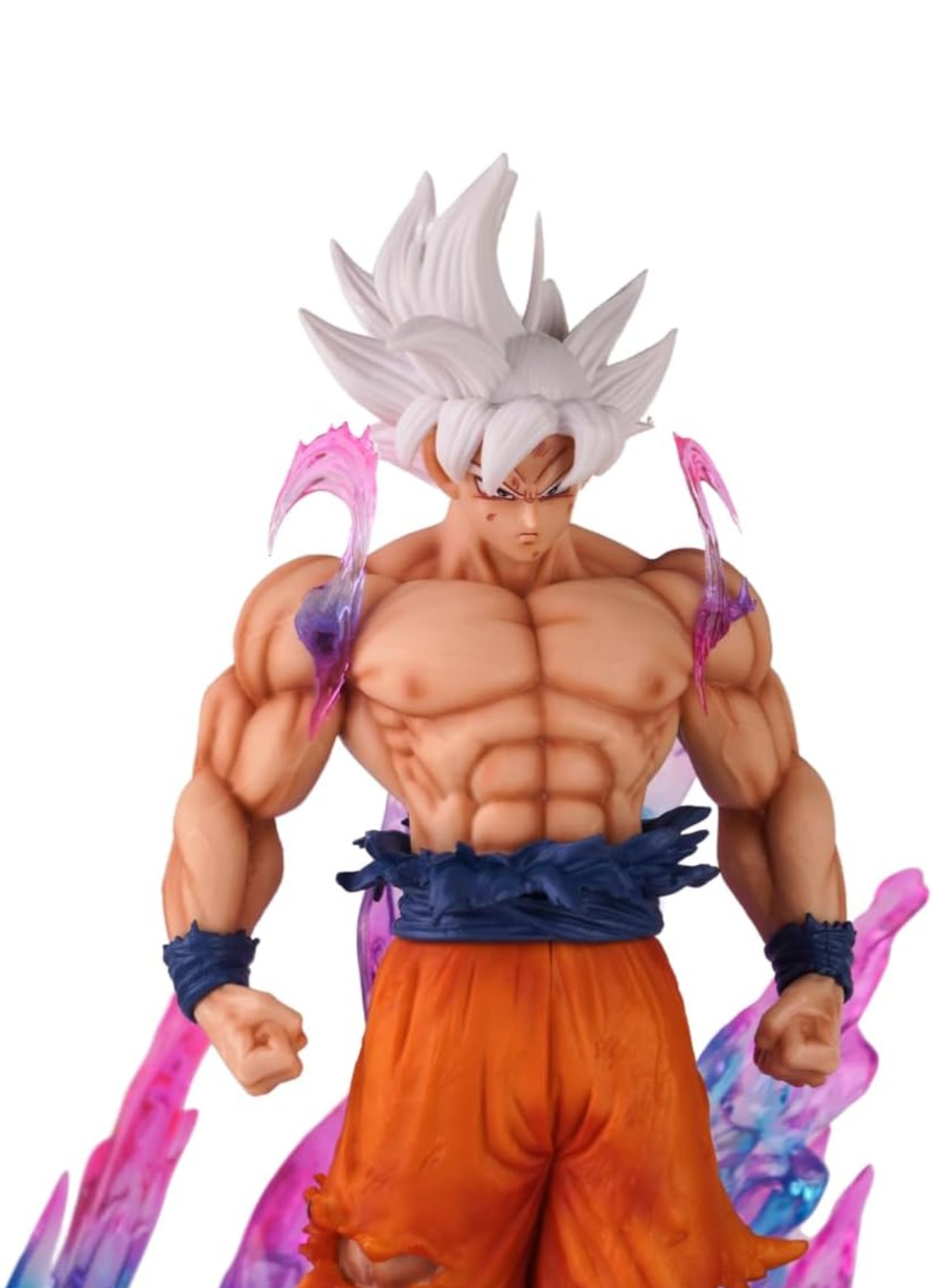 Dragon Ball Super Ultra Instinct Goku LED Statue with 3 Heads – 53cm