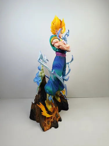 Super Saiyan Vegito lightning aura statue