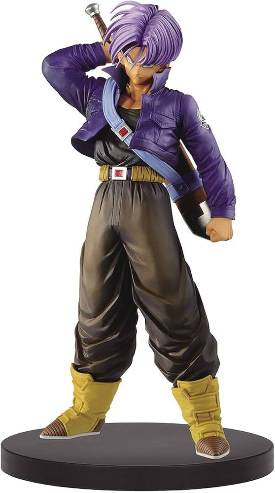 Dragon Ball Z Future Trunks Figure with Super Saiyan Head