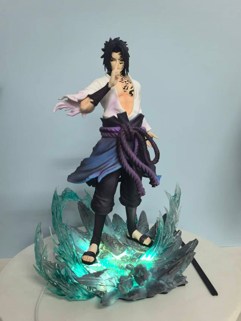 Sasuke Uchiha Cursed Seal light-up figure