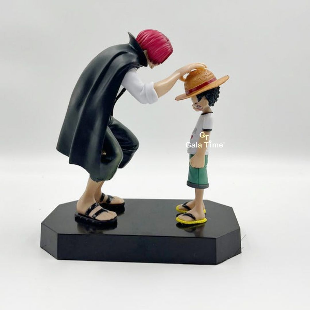 One Piece Luffy & Shanks Iconic Moment Figure – 17cm