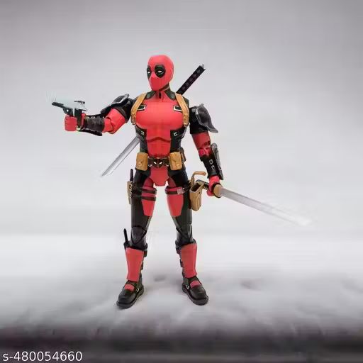 Marvel Deadpool Movable Figure with Sword – 16cm