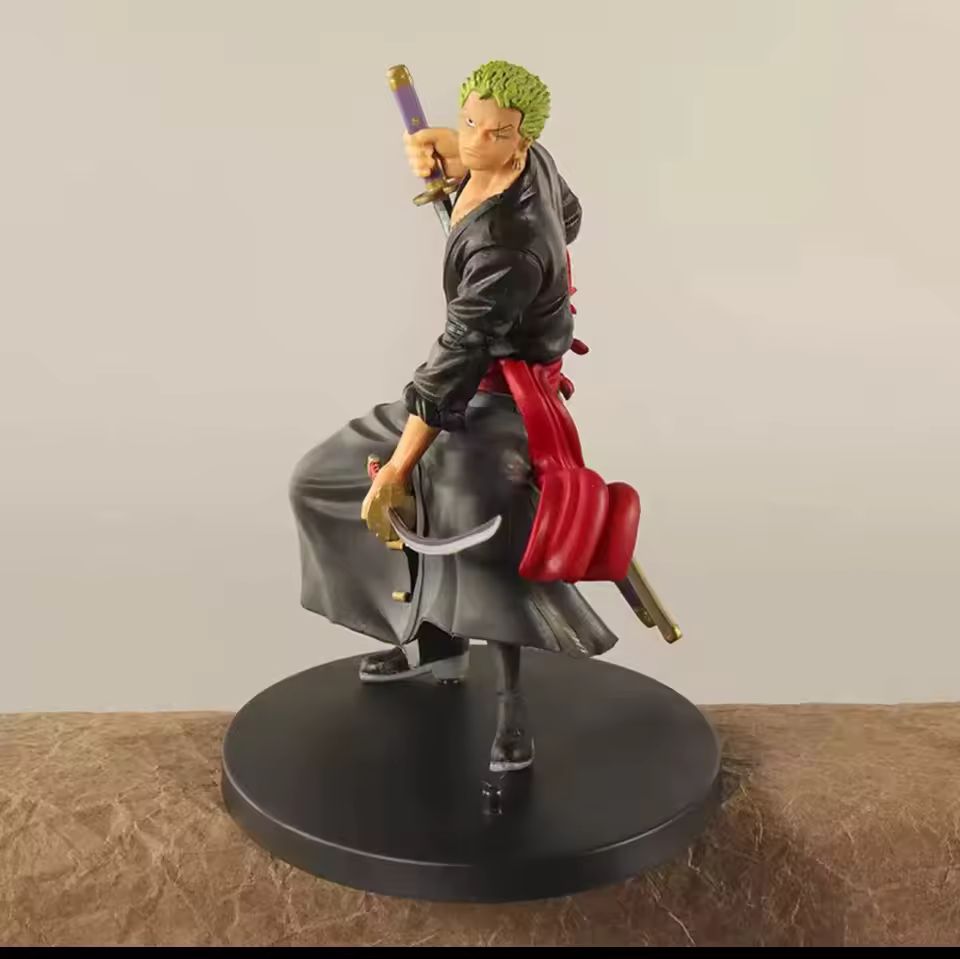 One Piece Zoro Three Sword Style Figure – 17cm