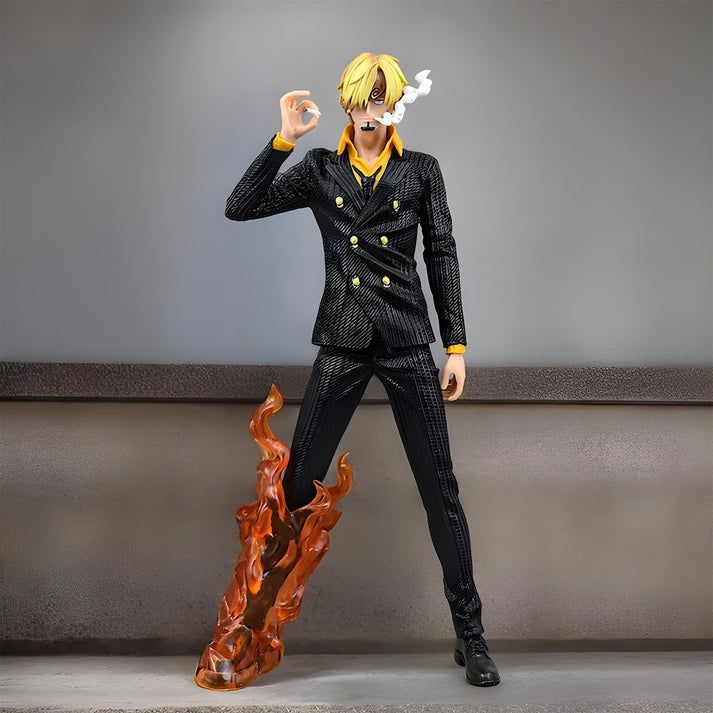 One Piece Sanji Flaming Leg Standing Figure – 25cm