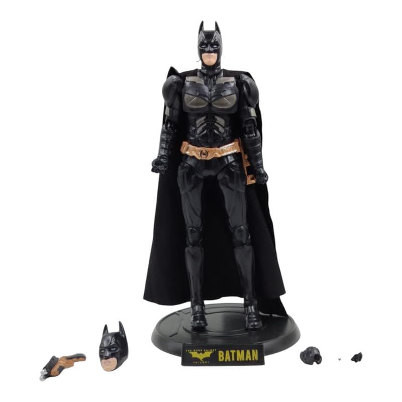 DC Batman Figure with Replaceable Head & Hands – 20cm