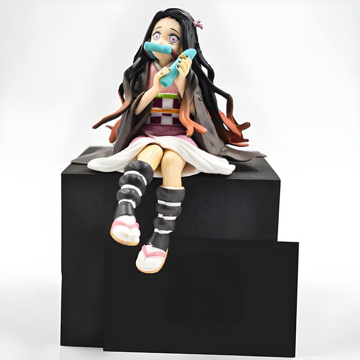 Demon Slayer Nezuko Sitting Figure – 14cm