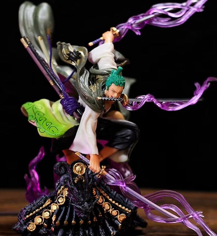 One Piece Zoro on Roof Figure – 21cm