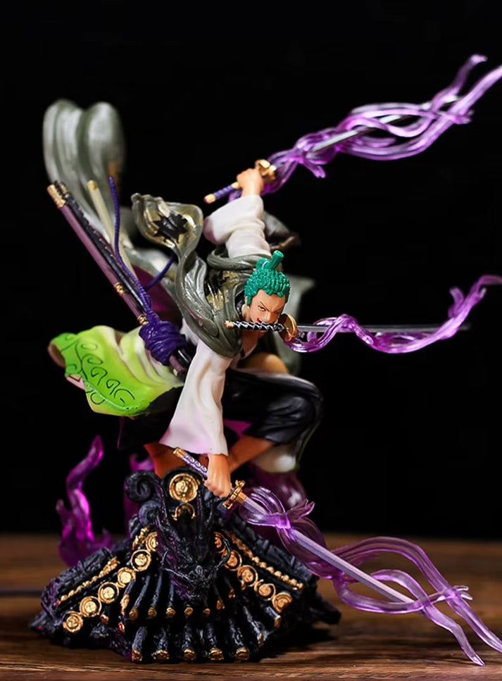 One Piece Zoro on Roof Figure – 21cm