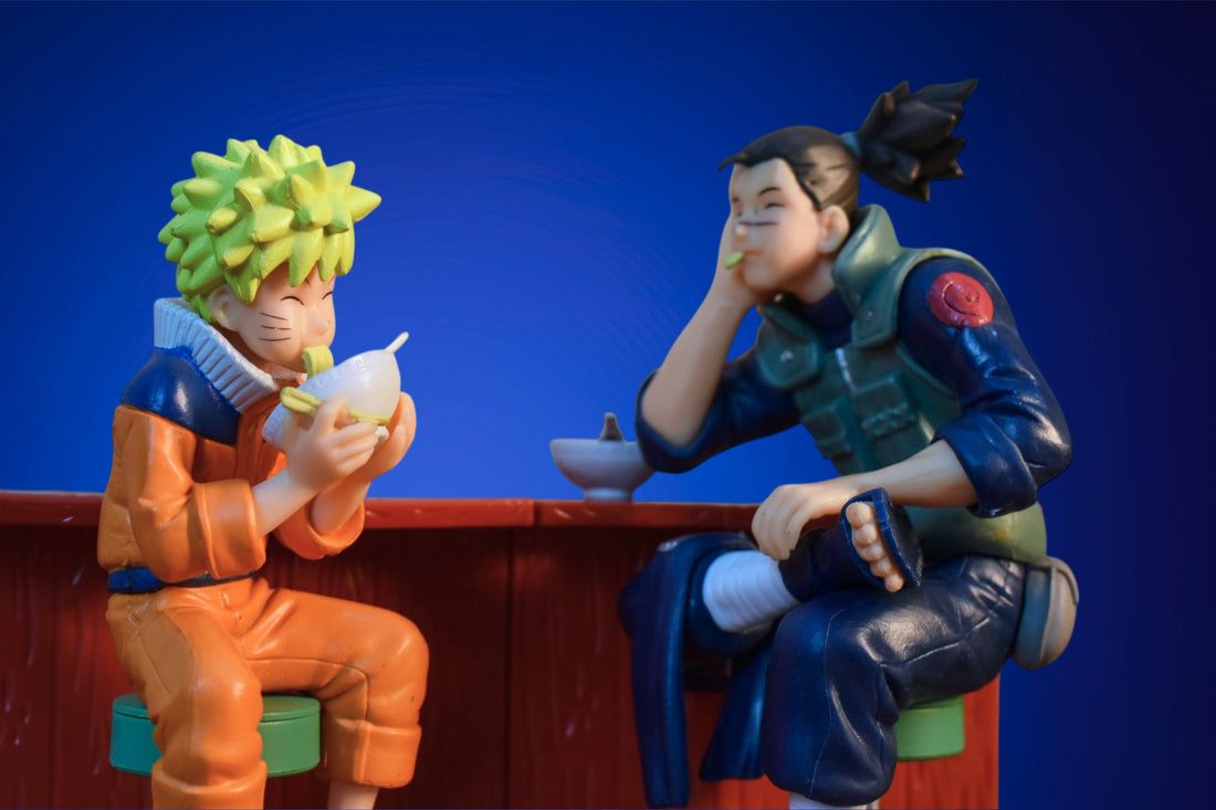 Naruto & Iruka Sensei Ramen Shop Figure – 22cm