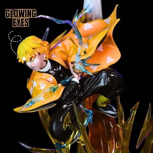 Demon Slayer Zenitsu Premium LED Figure – 30cm