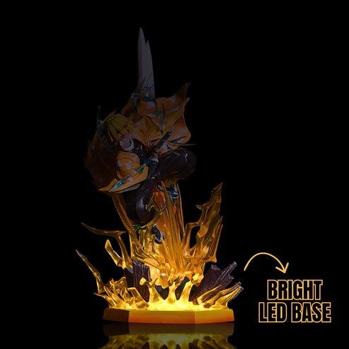 Demon Slayer Zenitsu Premium LED Figure – 30cm
