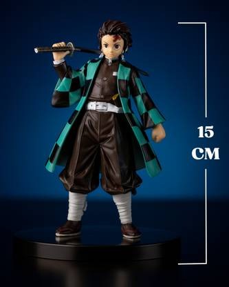 Demon Slayer Tanjiro Standing with Sword Figure – 15cm