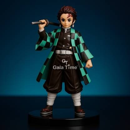Demon Slayer Tanjiro Standing with Sword Figure – 15cm