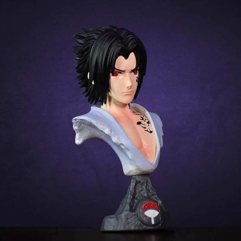 Naruto Sasuke Uchiha Bust Figure – 15cm