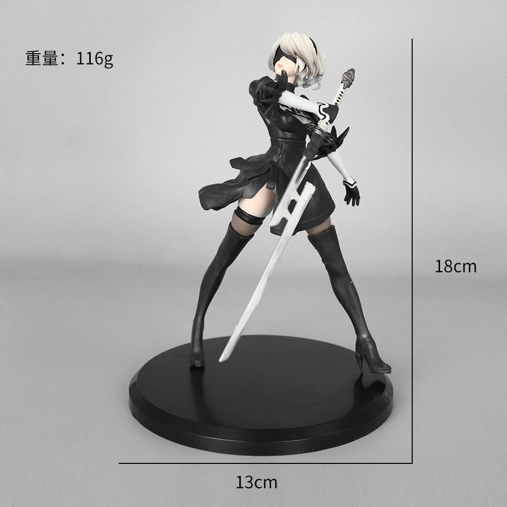 NieR: Automata 2B Figure – 10cm