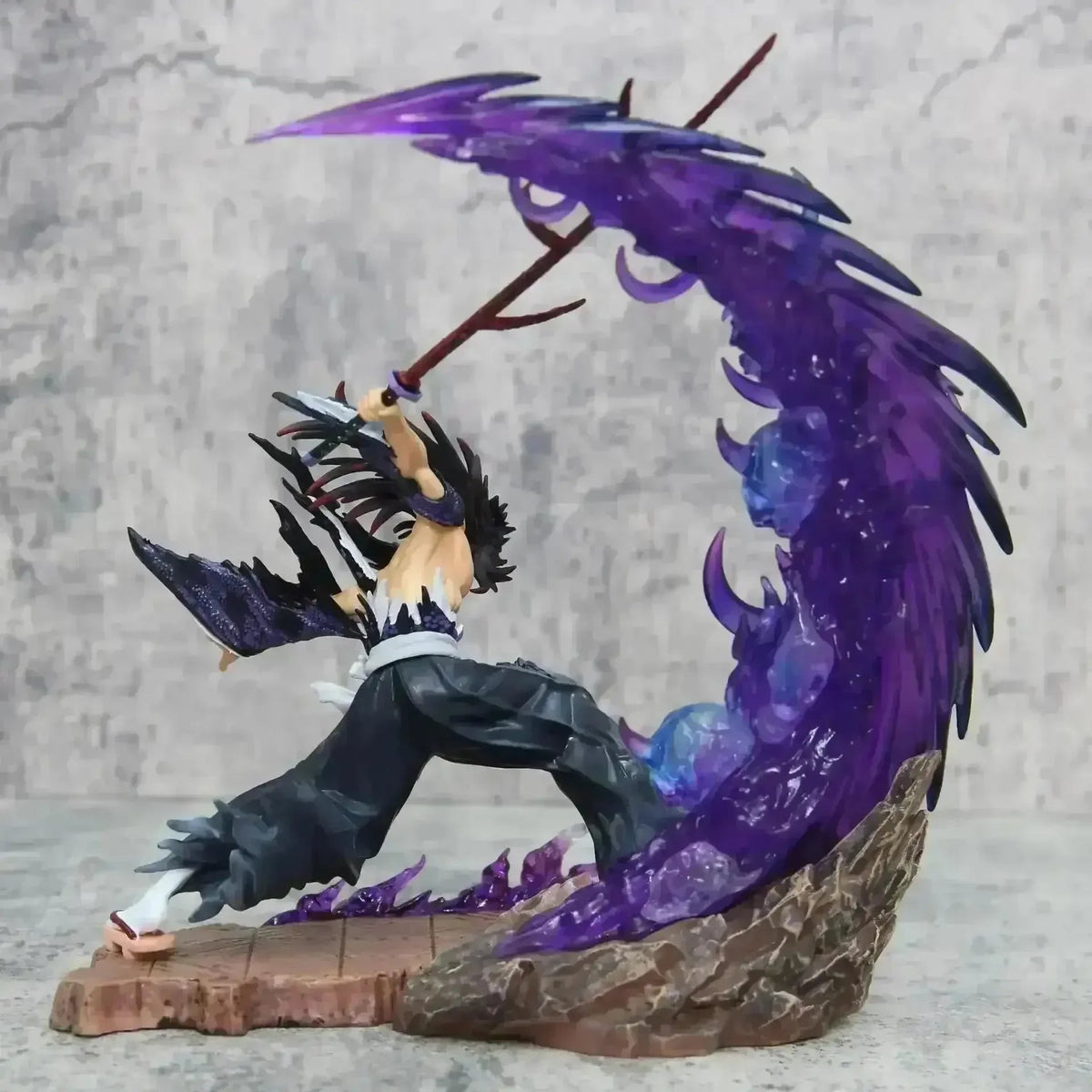 Demon Slayer Kokushibo & Yoriichi LED Statue – 25cm