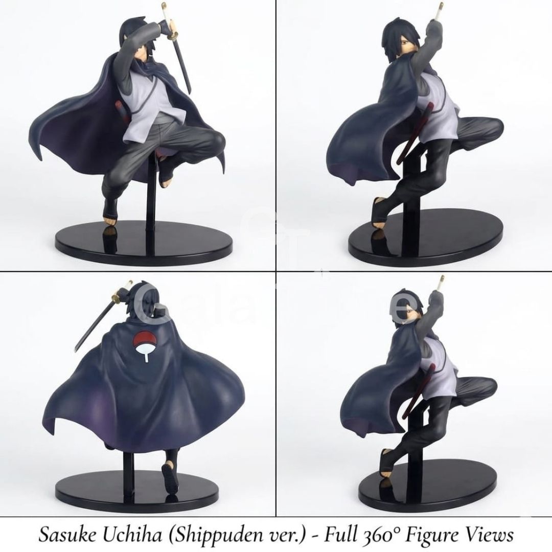 Naruto Shippuden Sasuke Uchiha Kusanagi Sword Figure – 17cm