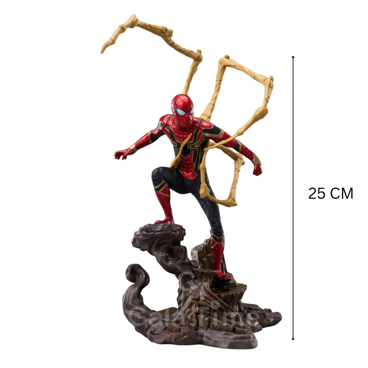 Marvel Iron Spider-Man Figure with Spider Legs – 25cm