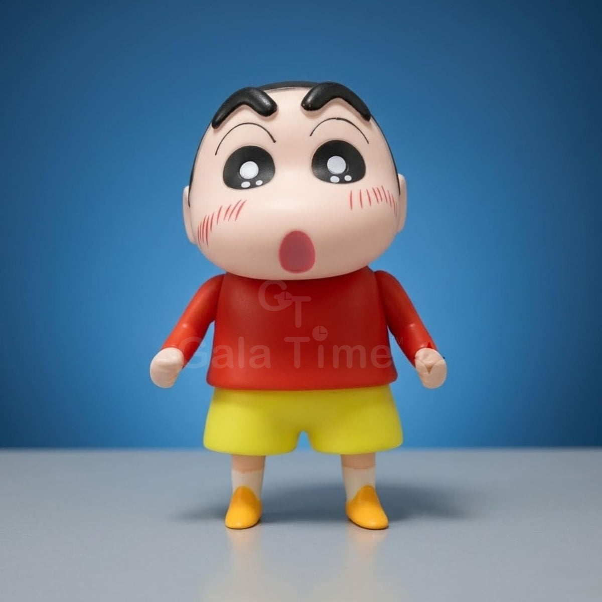 Shin-chan Surprised Face Bobblehead Figure – 13cm