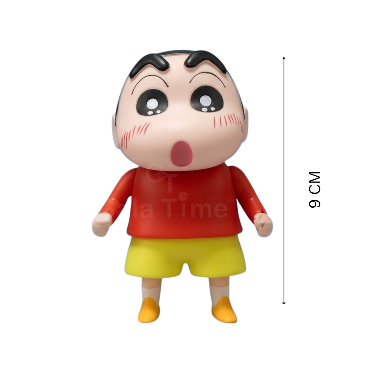 Shin-chan Surprised Face Bobblehead Figure – 13cm