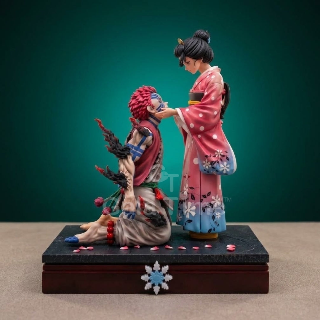 Demon Slayer Akaza & Koyuki Diorama Figure