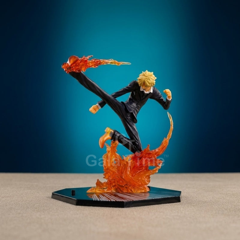 One Piece Sanji Diable Jambe Flame Kick Figure – 14cm