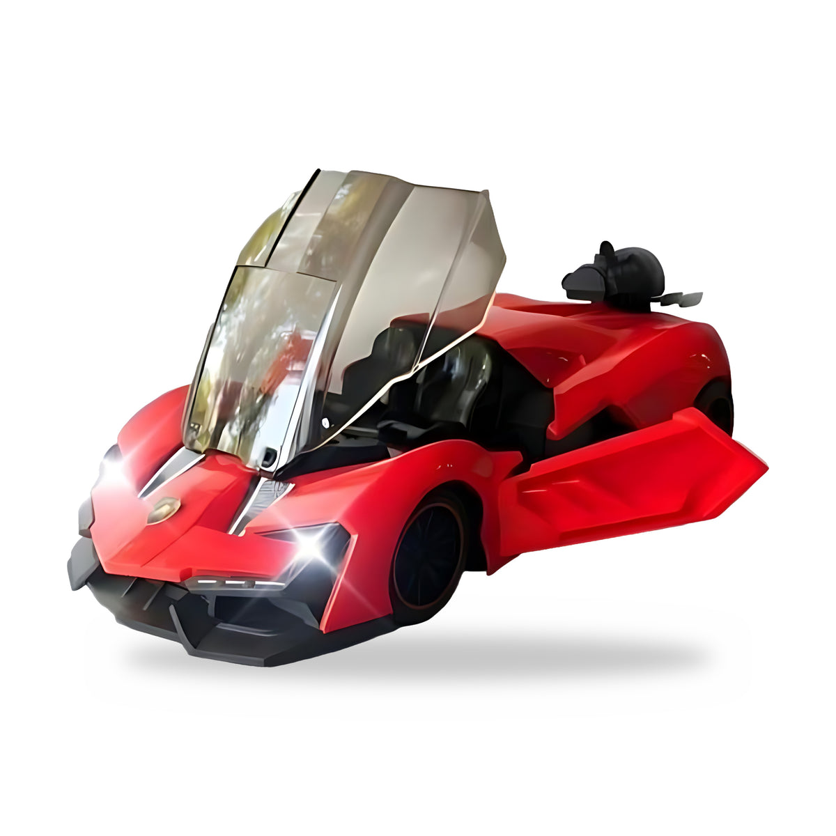 Toynus Super Car 1:16 RC – Remote Door Open, Smoke & Headlights (Multicolour)