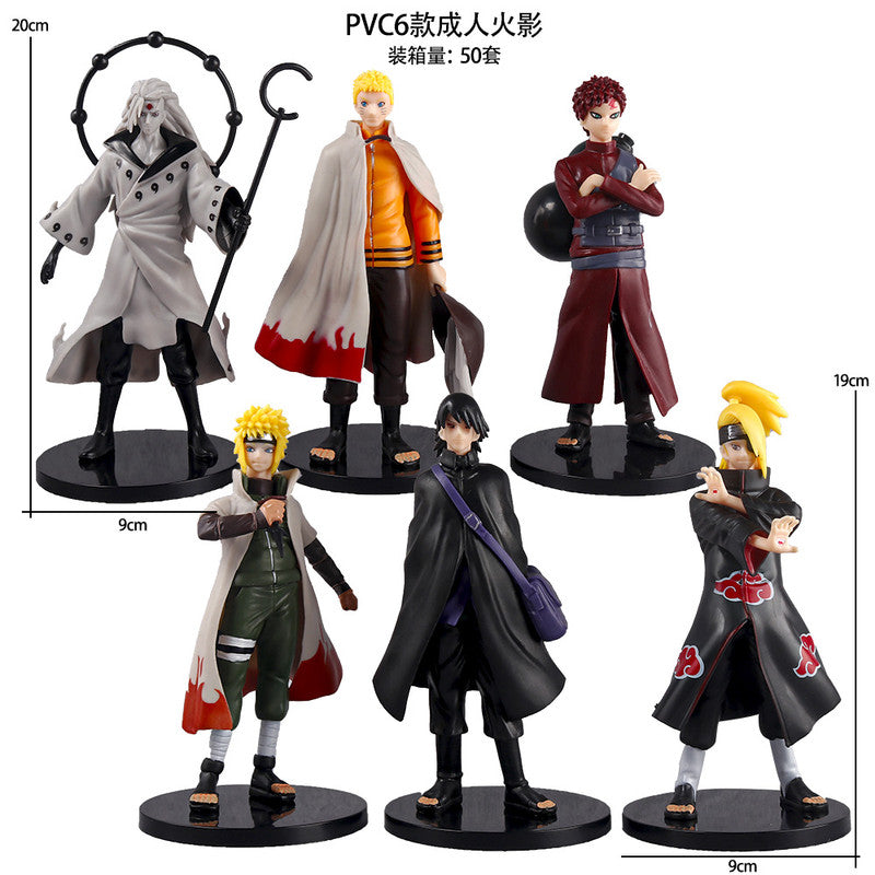 Naruto 6 piece figure set