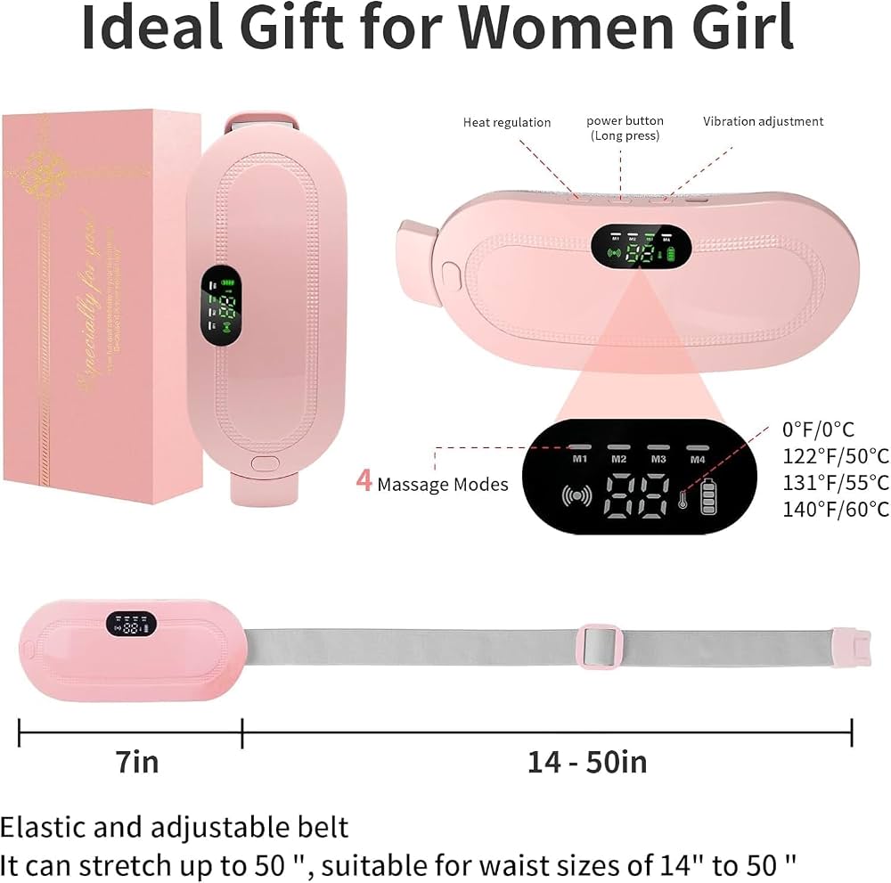Rechargeable Heating & Period Cramp Belt