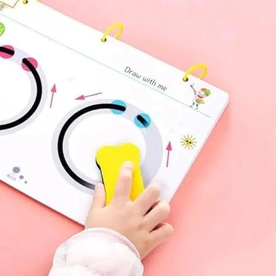 Reusable Pen Control Tracing Book Set
