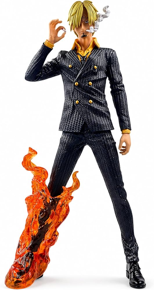 One Piece Sanji Flaming Leg Standing Figure – 25cm