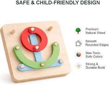 Multifunction Montessori Pegboard Puzzle - image 3