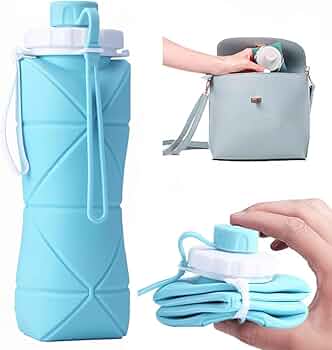 Collapsible Silicone Water Bottle