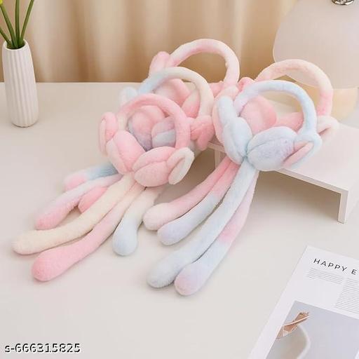 Plush Bunny Earmuffs with Moving Ears