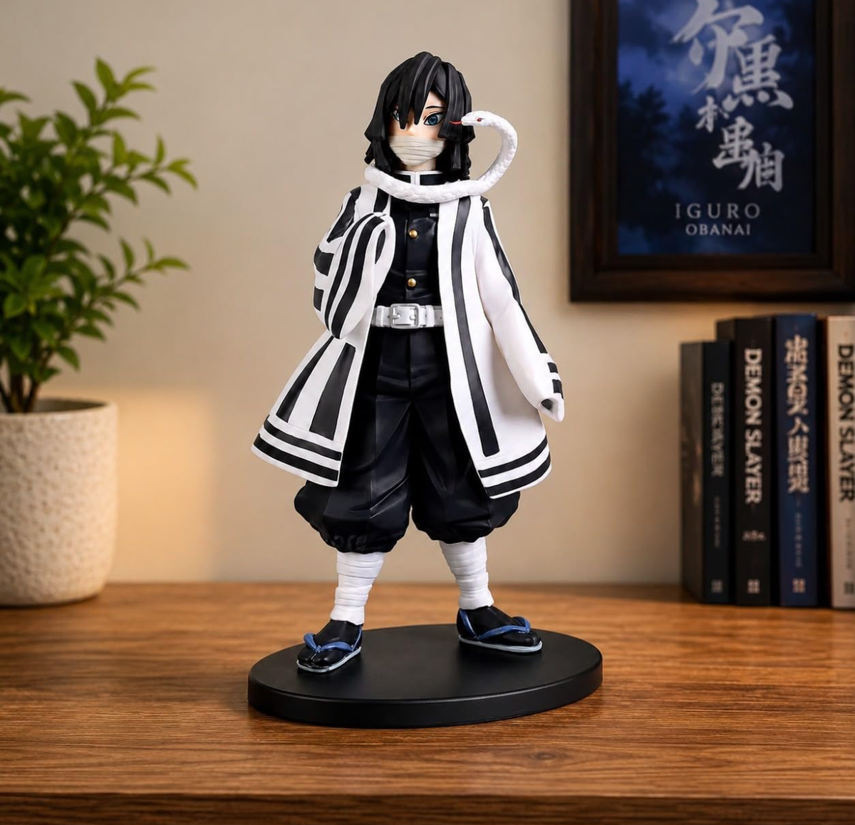 Demon Slayer Obanai Iguro Serpent Hashira Figure – 15cm