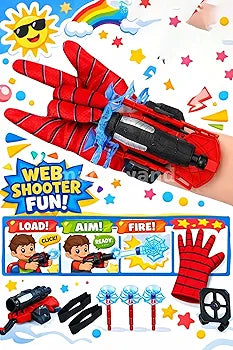 Spider-Man Wrist Launcher Glove – Suction Dart Shooter
