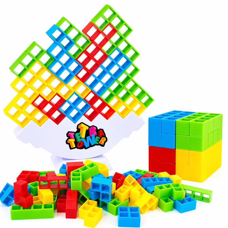 Tetra Tower Balance Stacking Game