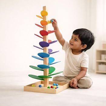 Wooden Rainbow Music Tree - image 5