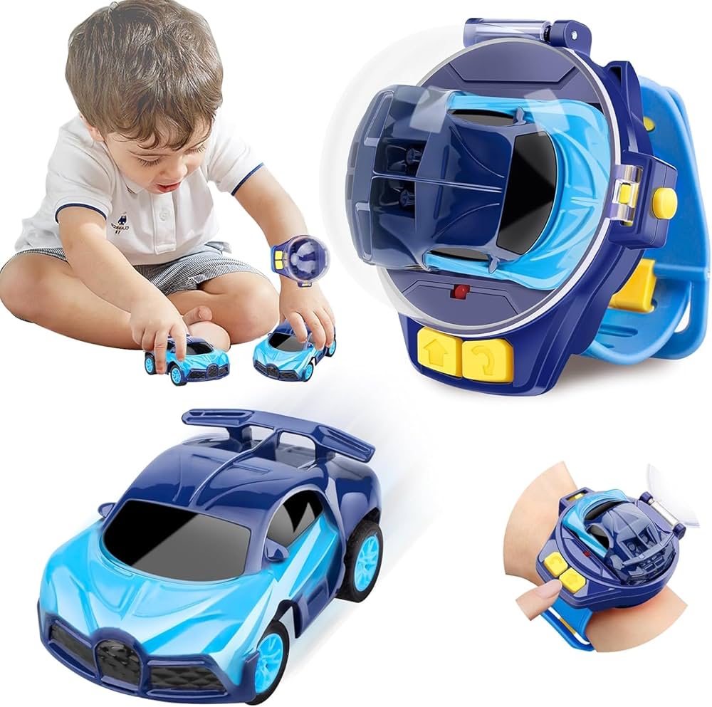 2-in-1 RC Watch Car – Wearable Remote Control