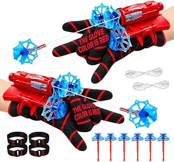 Spider-Man Wrist Launcher Glove – Suction Dart Shooter