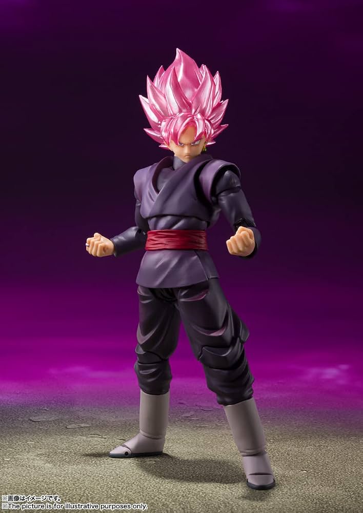 Dragon Ball Super Goku Black Rosé Articulated Figure – 15cm