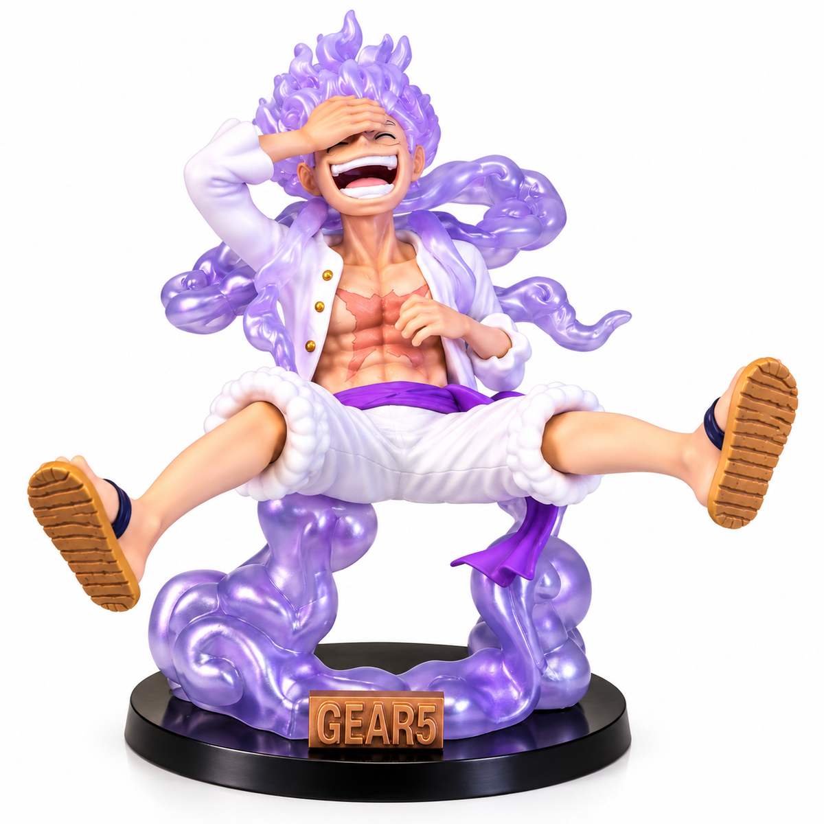 One Piece Luffy Gear 5 Iconic Pose Figure – 17cm