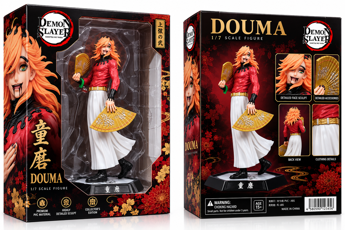 Demon Slayer Doma Upper Moon 2 Figure – 30cm
