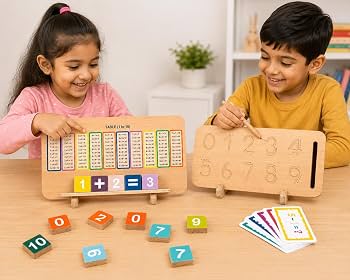 Wooden Number Tracking Math Game - image 3