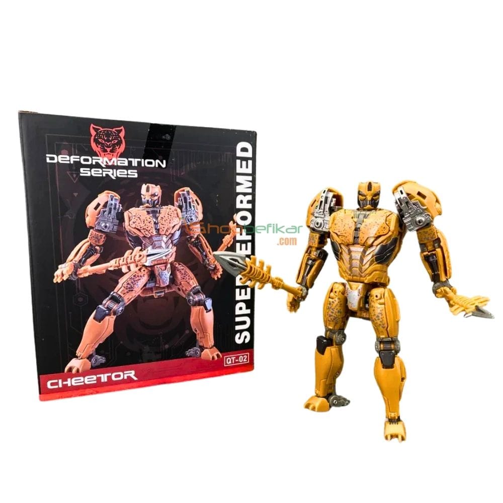 QT-02 Super Deformed – Cheetah Beast Transforming Warrior