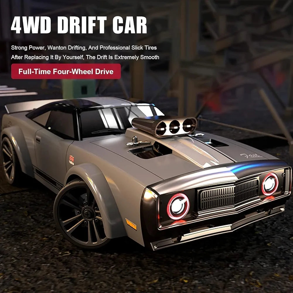 Hurricane 4WD Retro Muscle Drift RC Car