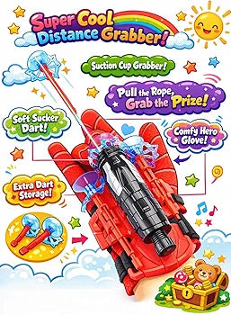 Spider-Man Wrist Launcher Glove – Suction Dart Shooter