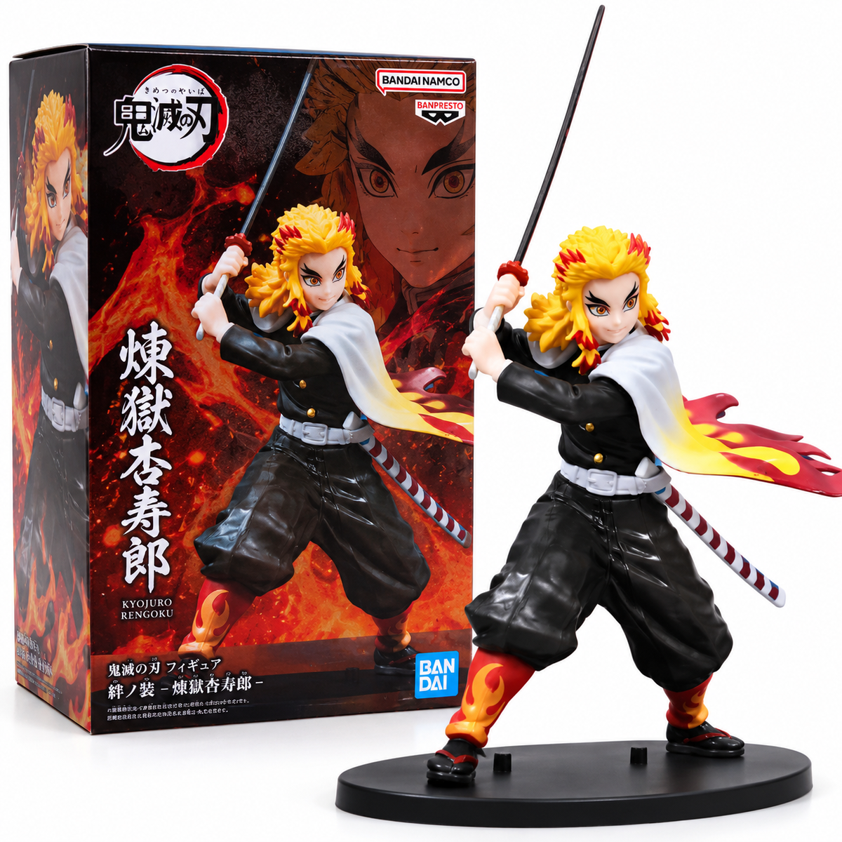 Demon Slayer Kyojuro Rengoku with Sword Figure – 16cm
