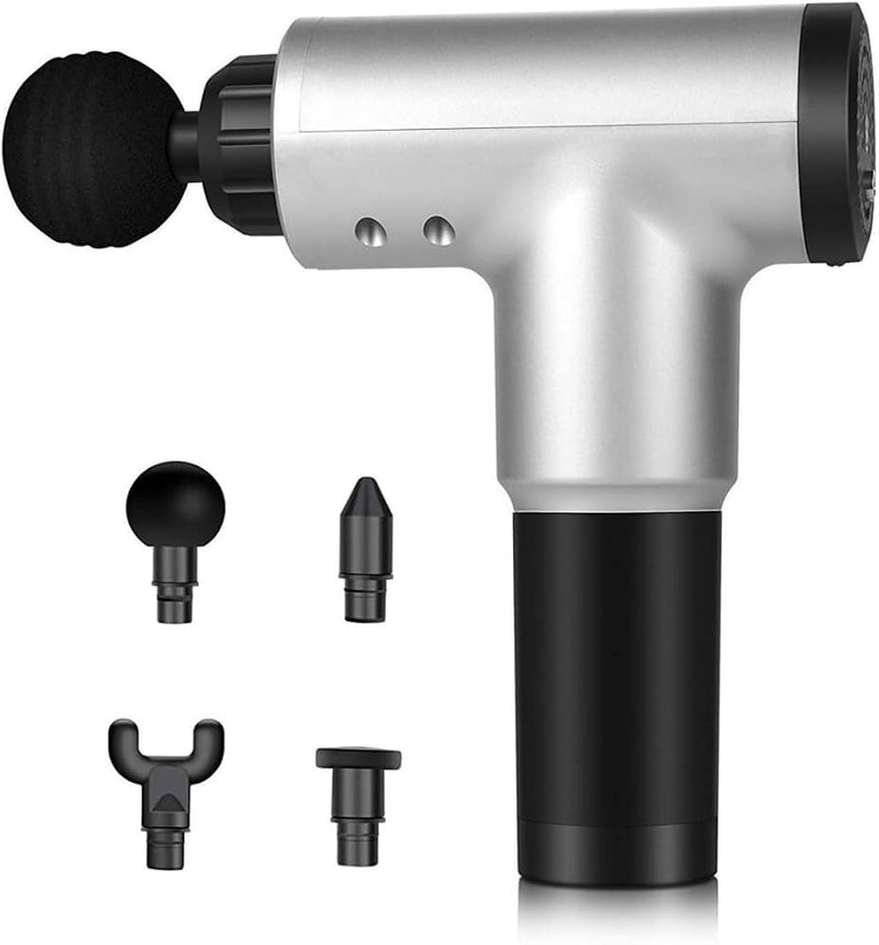 Percussion Massage Gun with 4 Heads