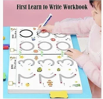 Reusable Pen Control Tracing Book Set